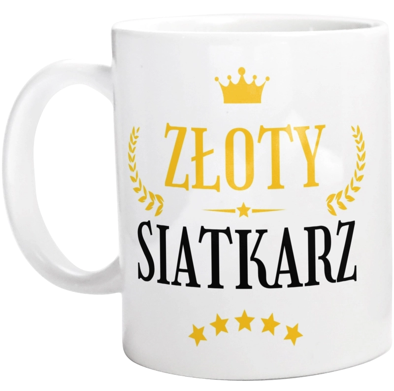 Złoty Siatkarz - Kubek Biały