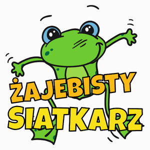 Żajebisty Siatkarz - Poduszka Biała