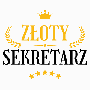 Złoty Sekretarz - Poduszka Biała