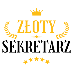 Złoty Sekretarz - Kubek Biały