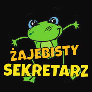 Żajebisty Sekretarz - Męska Koszulka Czarna