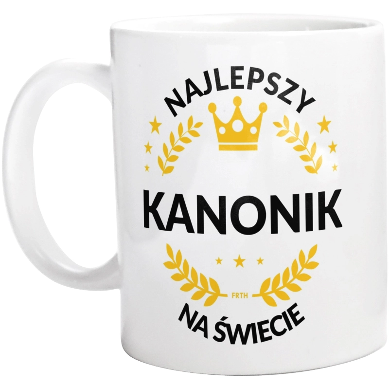 Najlepszy Kanonik Na Świecie - Kubek Biały