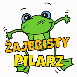 Żajebisty Pilarz - Poduszka Biała