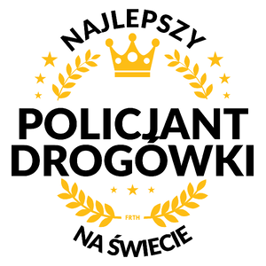 Najlepszy Policjant Drogówki Na Świecie - Kubek Biały