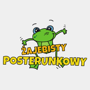 Żajebisty Posterunkowy - Męska Koszulka Biała