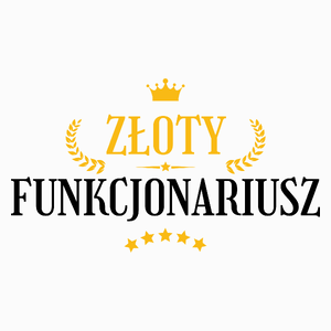 Złoty Funkcjonariusz - Poduszka Biała