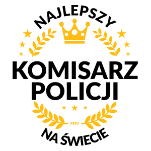 Najlepszy Komisarz Policji Na Świecie - Kubek Biały