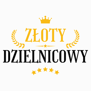 Złoty Dzielnicowy - Poduszka Biała