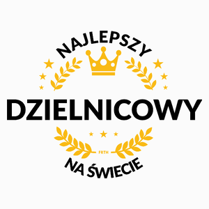 Najlepszy Dzielnicowy Na Świecie - Poduszka Biała