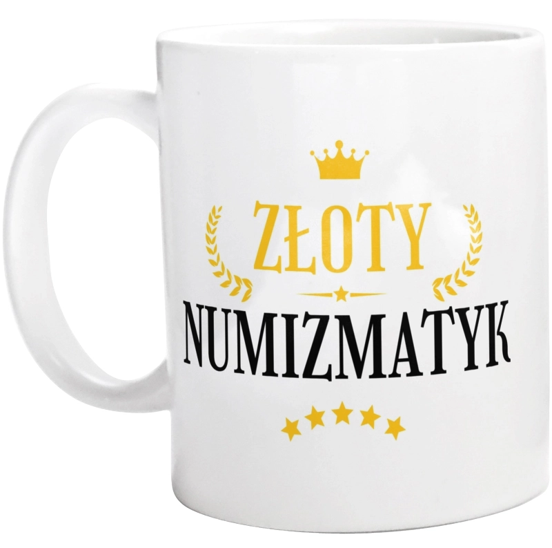 Złoty Numizmatyk - Kubek Biały