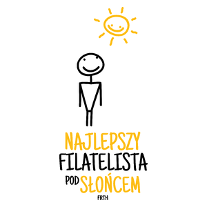 Najlepszy Filatelista Pod Słońcem - Kubek Biały