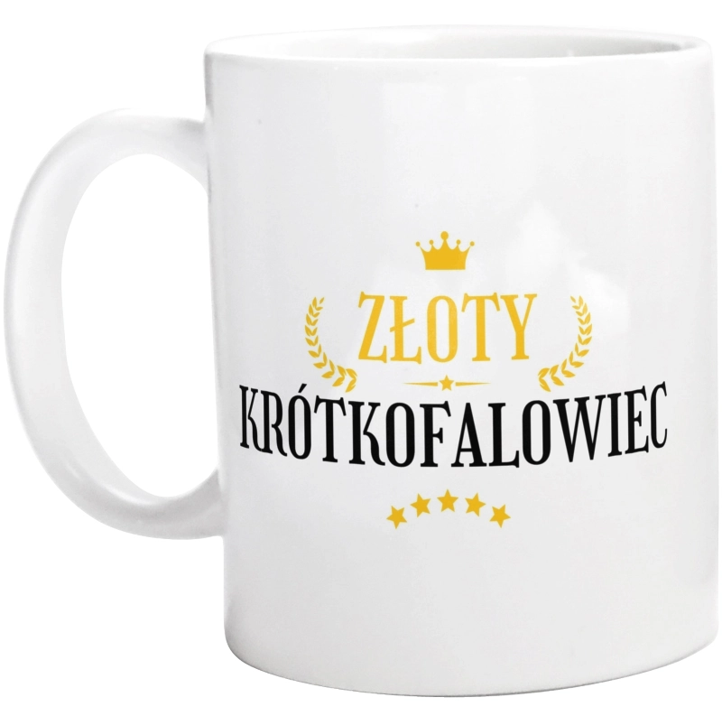 Złoty Krótkofalowiec - Kubek Biały