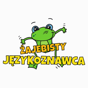 Żajebisty Językoznawca - Poduszka Biała