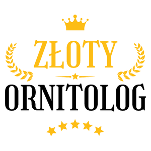 Złoty Ornitolog - Kubek Biały