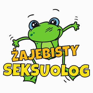 Żajebisty Seksuolog - Poduszka Biała