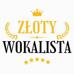 Złoty Wokalista - Poduszka Biała