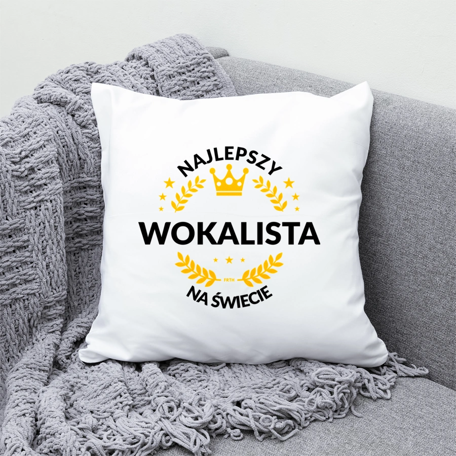 Najlepszy Wokalista Na Świecie - Poduszka Biała