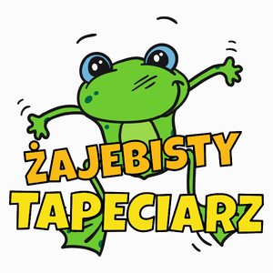 Żajebisty Tapeciarz - Poduszka Biała