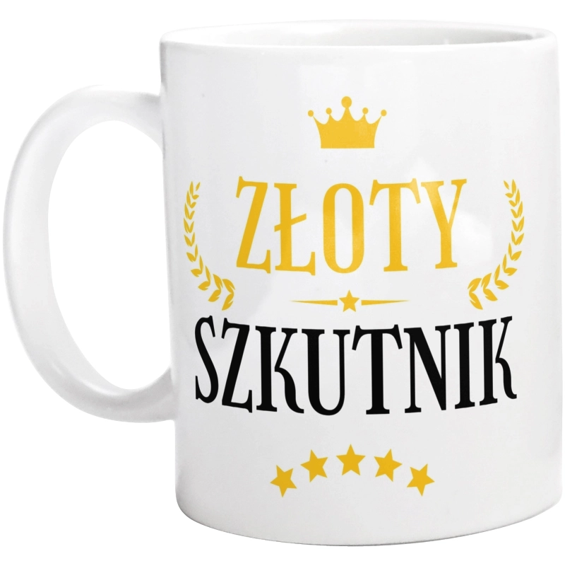 Złoty Szkutnik - Kubek Biały