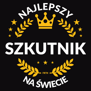 Najlepszy Szkutnik Na Świecie - Męska Koszulka Czarna