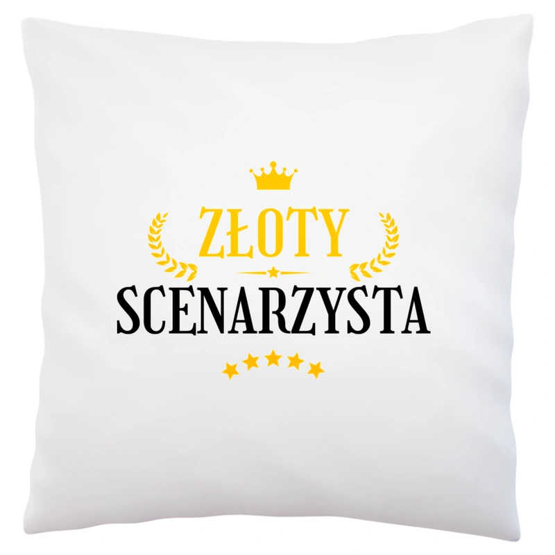 Złoty Scenarzysta - Poduszka Biała