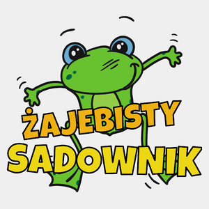 Żajebisty Sadownik - Męska Koszulka Biała