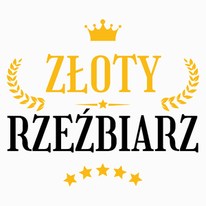 Złoty Rzeźbiarz - Poduszka Biała