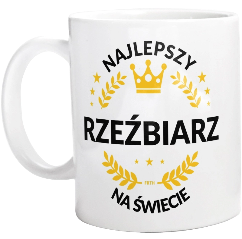 Najlepszy Rzeźbiarz Na Świecie - Kubek Biały