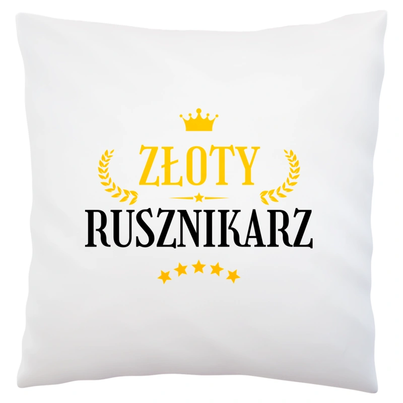 Złoty Rusznikarz - Poduszka Biała