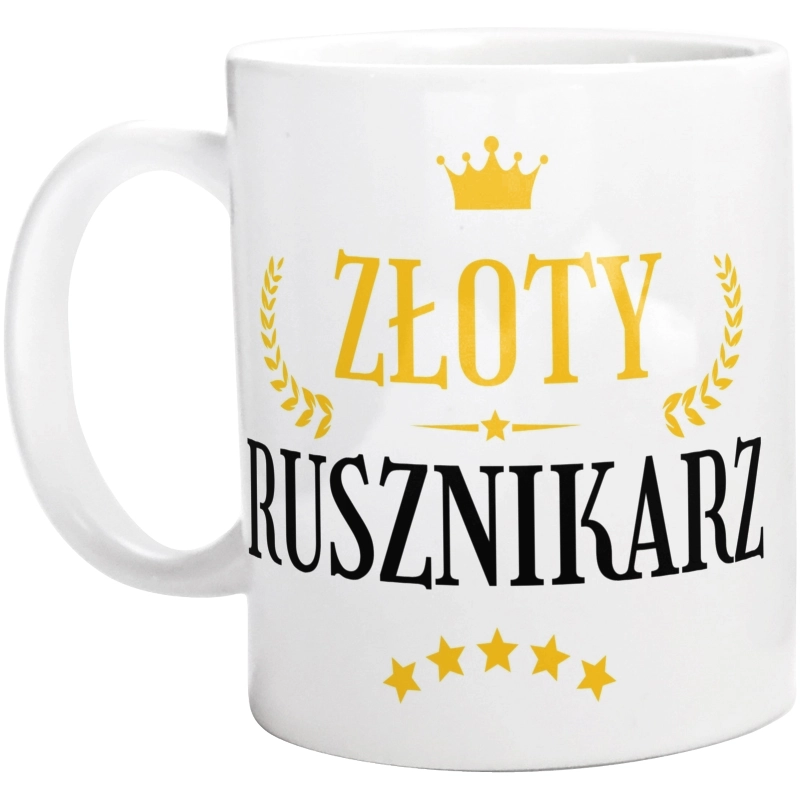 Złoty Rusznikarz - Kubek Biały