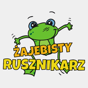 Żajebisty Rusznikarz - Męska Koszulka Biała