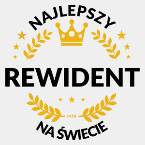 Najlepszy Rewident Na Świecie - Męska Koszulka Biała