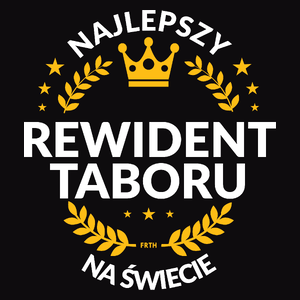 Najlepszy Rewident Taboru Na Świecie - Męska Koszulka Czarna