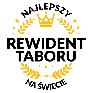 Najlepszy Rewident Taboru Na Świecie - Kubek Biały