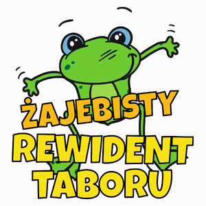 Żajebisty Rewident Taboru - Poduszka Biała