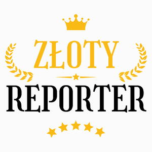 Złoty Reporter - Poduszka Biała