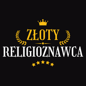 Złoty Religioznawca - Męska Koszulka Czarna