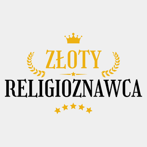 Złoty Religioznawca - Męska Koszulka Biała