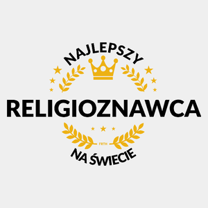 Najlepszy Religioznawca Na Świecie - Męska Koszulka Biała