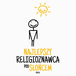 Najlepszy Religioznawca Pod Słońcem - Poduszka Biała