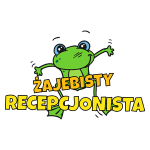 Żajebisty Recepcjonista - Kubek Biały