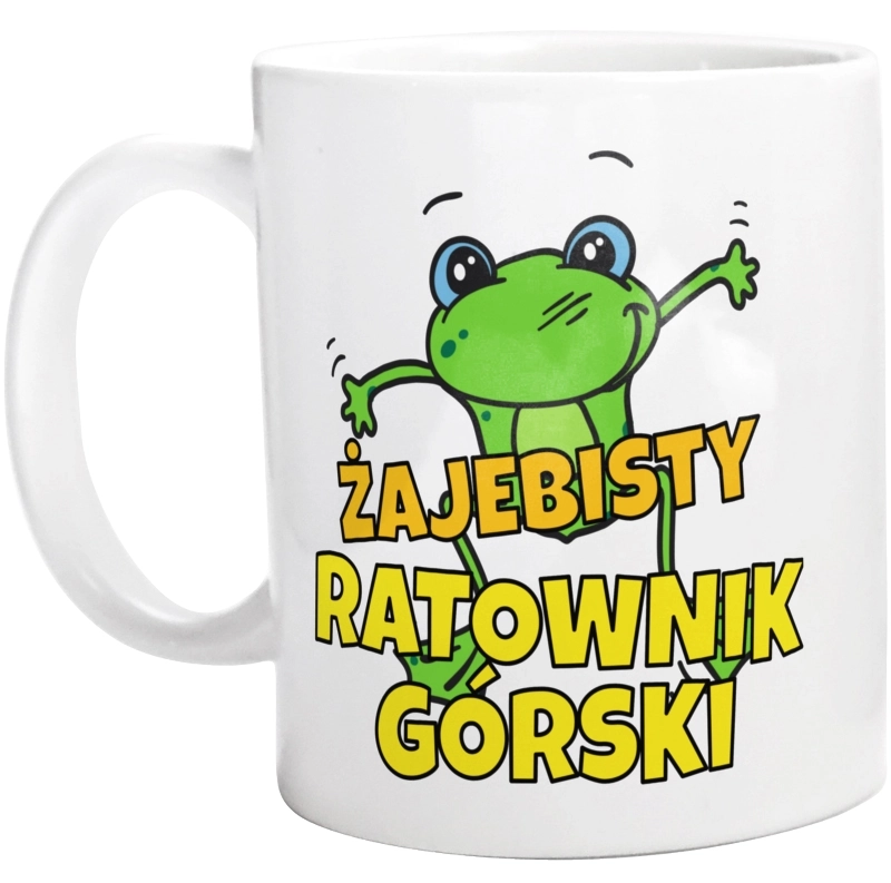 Żajebisty Ratownik Górski - Kubek Biały