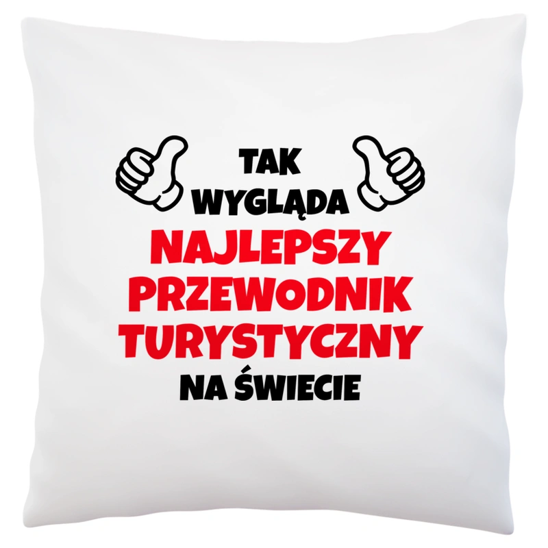 Tak Wygląda Najlepszy Przewodnik Turystyczny Na Świecie - Poduszka Biała