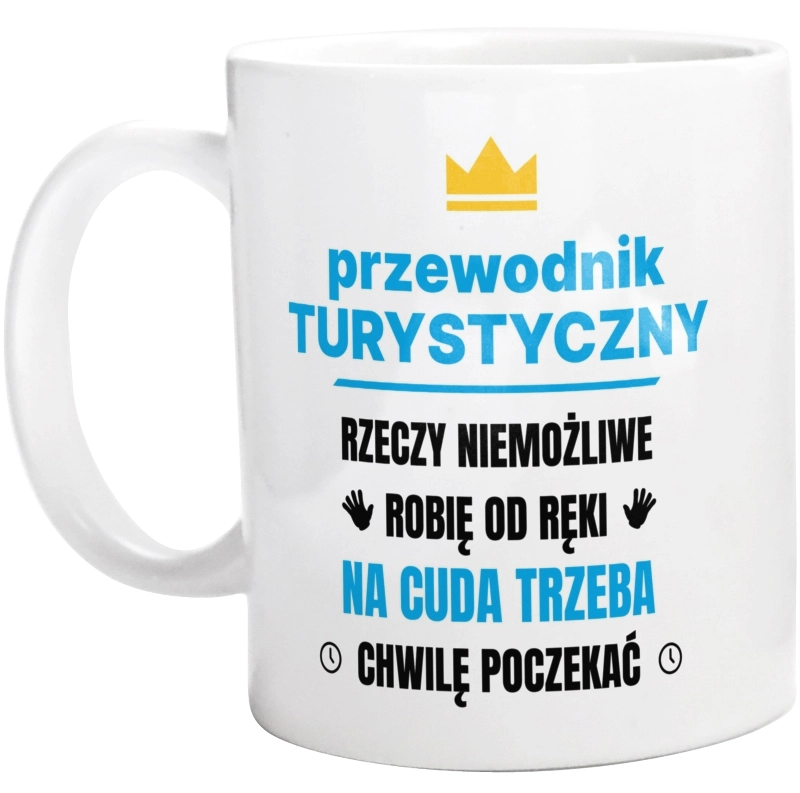 Przewodnik Turystyczny Rzeczy Niemożliwe Robię Od Ręki - Kubek Biały