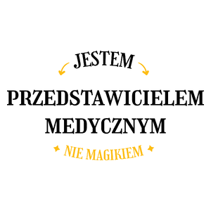 Jestem Przedstawicielem Medycznym Nie Magikiem - Kubek Biały