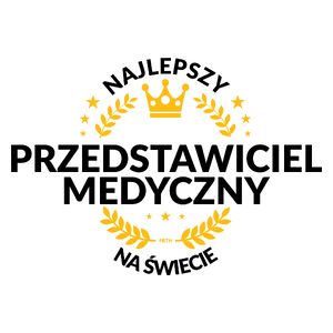 Najlepszy Przedstawiciel Medyczny Na Świecie - Kubek Biały