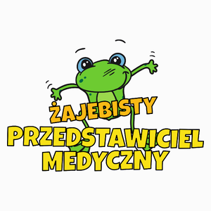 Żajebisty Przedstawiciel Medyczny - Poduszka Biała