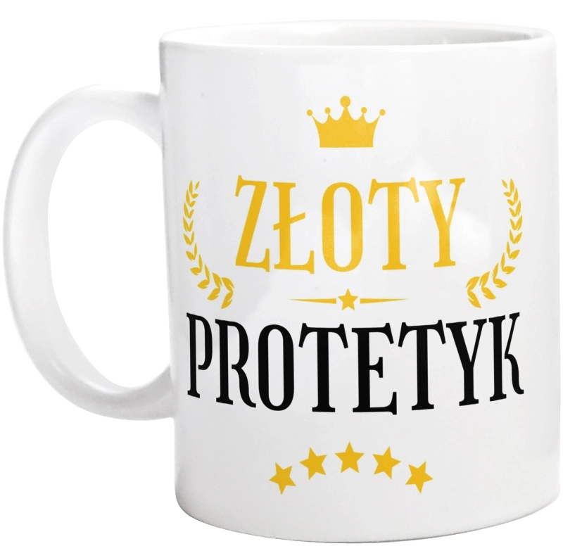 Złoty Protetyk - Kubek Biały