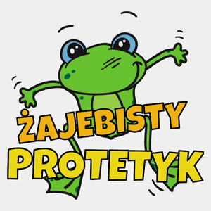 Żajebisty Protetyk - Męska Koszulka Biała