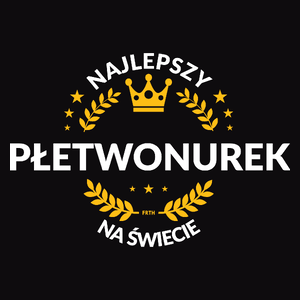 Najlepszy Płetwonurek Na Świecie - Męska Koszulka Czarna